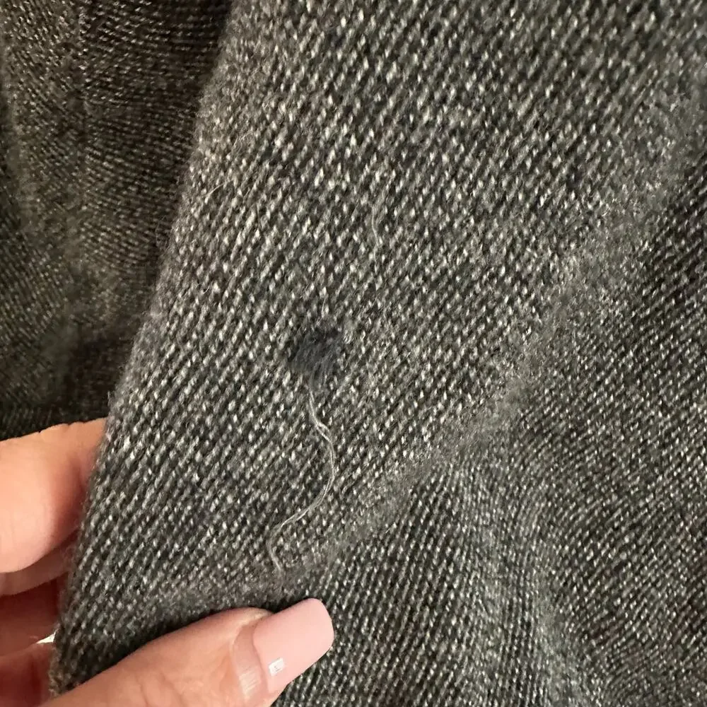 Karl Legerfeld Rare Vintage 90s Gray Tweed Military Steampunk Style Jacket